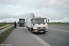 Veranstaltung in Salzgitter gegen Atommüll bei der Ankunft