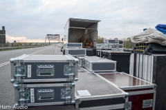 Veranstaltung in Salzgitter gegen Atommüll beim Ausladen